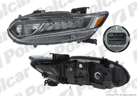 Фара основная Polcar 38D209