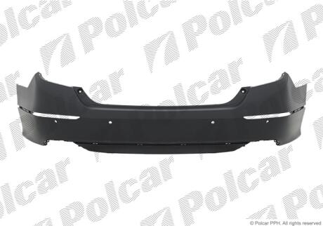 Бампер задній Polcar 38D296-1