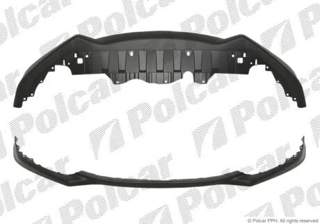 Бампер передний Polcar 38L30710