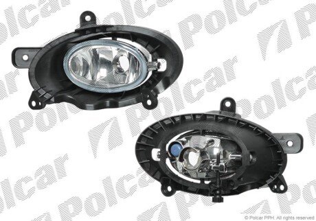 Фара передняя Polcar 38X130-U
