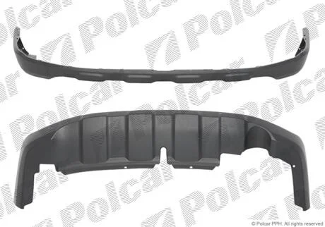 Бампер задний Polcar 38X1961UA