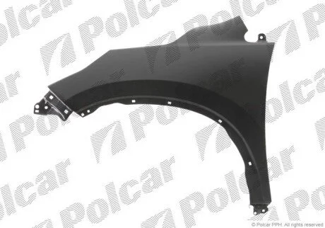 Крыло переднее левое Polcar 38X201