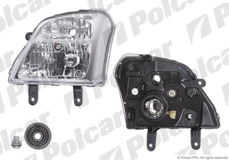 Фара основная левая H4 Polcar 3940090E