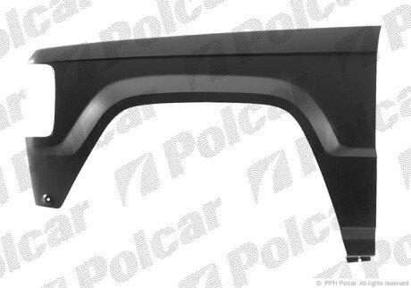 Крило спереду ліворуч Polcar 396901