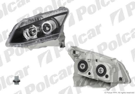 Фара основная левая H11, HB3 Polcar 39P109-E
