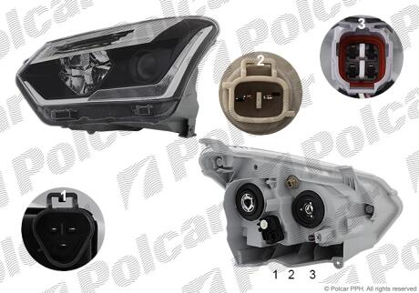 Фара основная Polcar 39P1104E