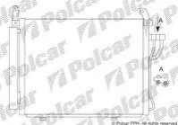 Радіатор кондиціонера (Конденсатор) з осушувачем Polcar 4003K8C1S