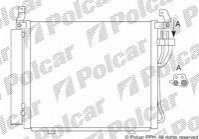 Радиатор кондиционера (Конденсатор) с осушителем Polcar 4003K8C2S