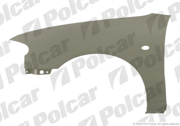 Крыло спереди справа с отверстием для поворотника Polcar 400502 (фото 1)