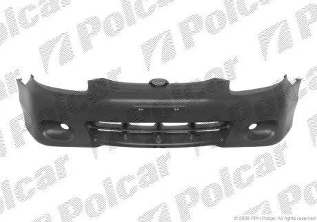 Бампер передній Polcar 400607-2