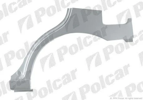 Ремкомплект крила заднього лівий Polcar 400783-4