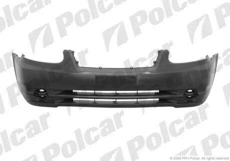 Бампер передній Polcar 400807-1