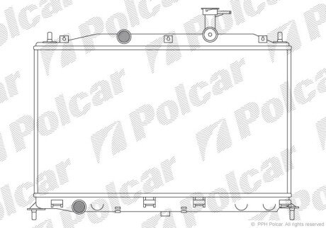 Радіатори охолодження Polcar 400908-1 (фото 1)