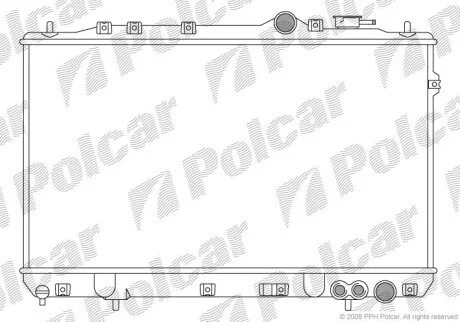Радіатори охолодження Polcar 401008