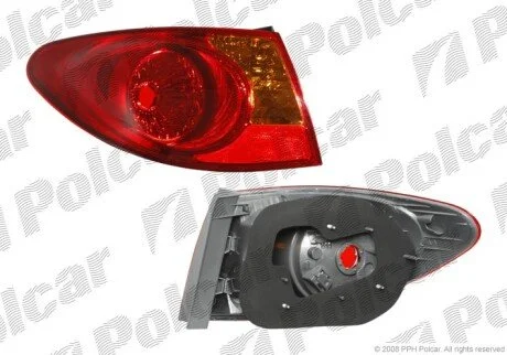 Фонарь задний справа наружный Polcar 401688-E