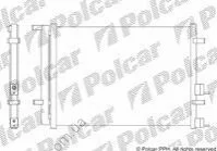 Радіатор кондиціонера (Конденсатор) з осушувачем Polcar 4017K8C1S (фото 1)