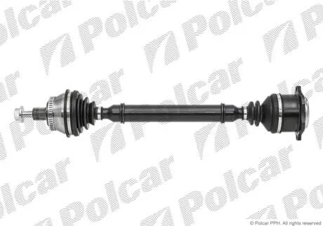 Привідний вал передній міст Polcar 40-3026
