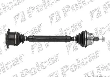 Привідний вал передній міст Polcar 40-3040