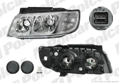 Фара основна права H1, H7 Polcar 4036101E