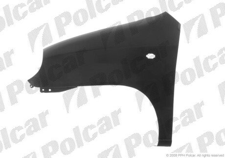 Крило спереду праворуч Polcar 404002