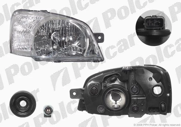 Фара основна Polcar 404210-E (фото 1)