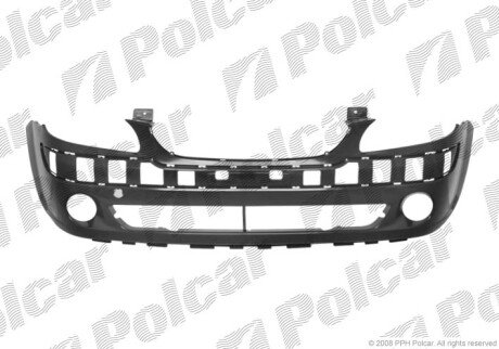 Бампер передній Polcar 404407-1