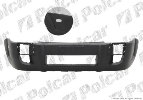 Бампер передний Polcar 404707-2