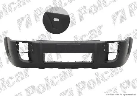 Бампер передний Polcar 404707-2