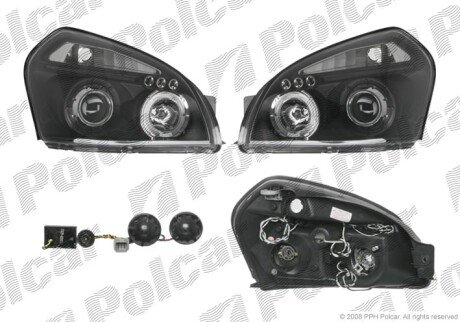 Фара основная правая, левая H1 Polcar 404709BE