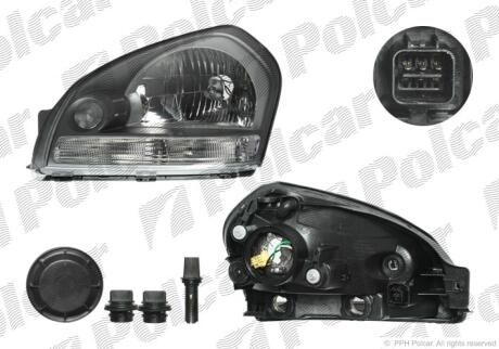 Фара основная Polcar 404710-E