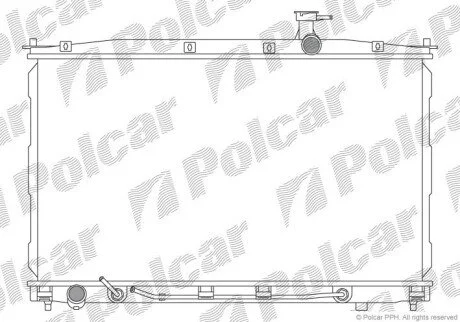 Радиаторы охлаждения Polcar 405108-1