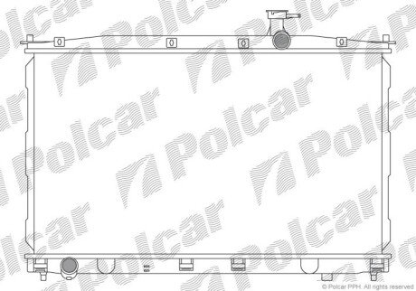 Радіатори охолодження Polcar 405108-2