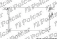 Радіатор кондиціонера (Конденсатор) з осушувачем Polcar 4051K8C2S (фото 1)