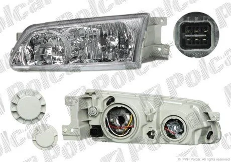 Фара основна ліва H1, H7 Polcar 4062091E