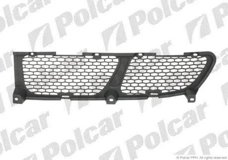 Решетка бампера правая Polcar 406227-2