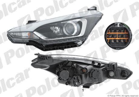 Фара основная Polcar 40B3091X