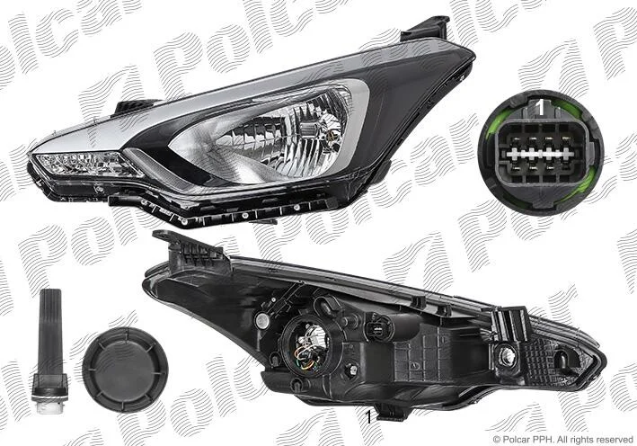 Фара основна Polcar 40B3100E (фото 1)