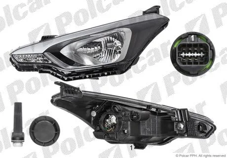 Фара основна Polcar 40B3100E
