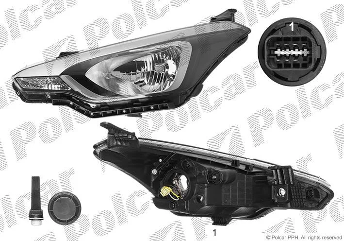 Фара основна Polcar 40B310-X (фото 1)