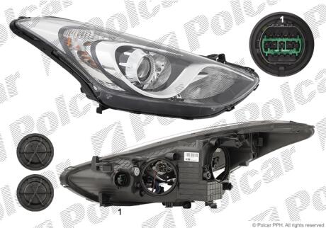 Фара основная Polcar 40C2094X