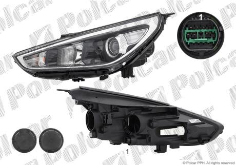 Фара основная Polcar 40C409-X