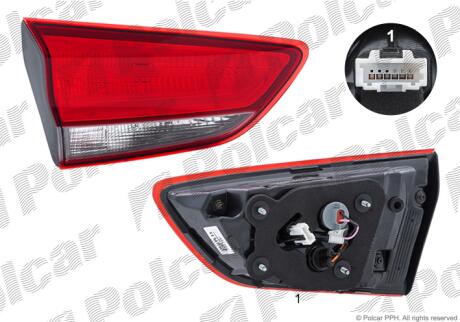 Ліхтар задній праворуч внутрішній Polcar 40C4883X