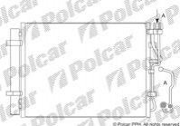 Радіатор кондиціонера (Конденсатор) з осушувачем Polcar 40L1K82X