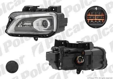 Фара основная Polcar 40L2091E