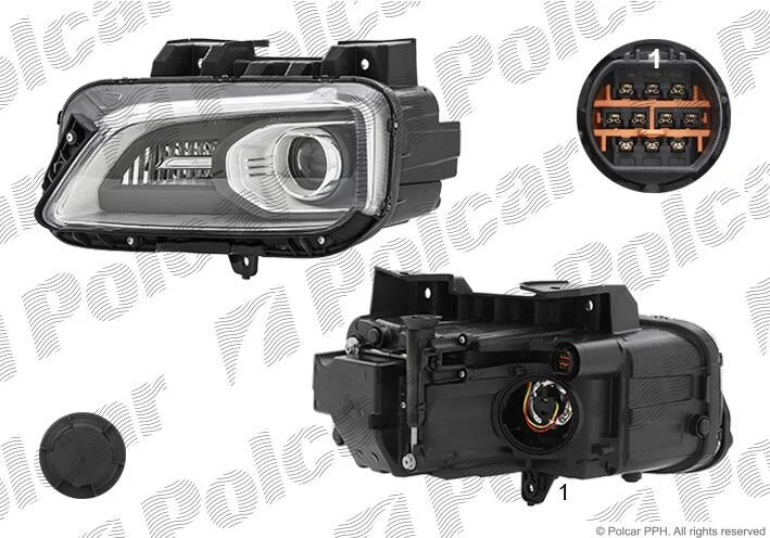 Фара основна Polcar 40L2101E (фото 1)