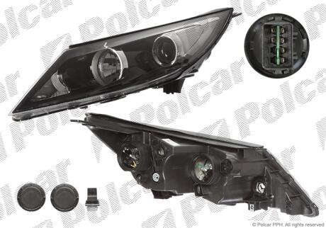 Фара основная Polcar 4104105E