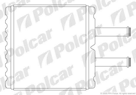 Радіатори обігріву Polcar 4105N8A1