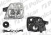 Фара основная левая H4, PY21W, W5W Polcar 410609-E (фото 3)