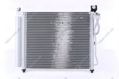 Радіатор кондиціонера (Конденсатор) з осушувачем Polcar 4106K81X (фото 1)