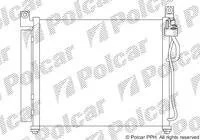 Радіатор кондиціонера (Конденсатор) з осушувачем Polcar 4106K8C1S